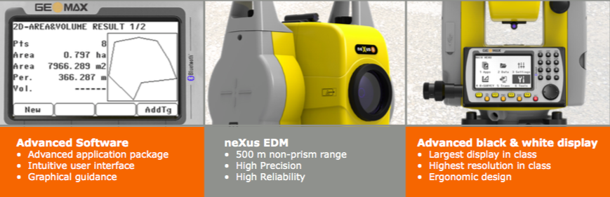 MÁY TOÀN ĐẠC GEOMAX ZOOM 50A10